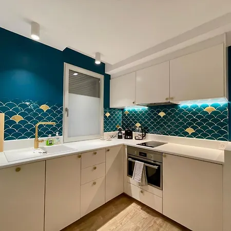 דירה 4 Guests Moderne Place Breteuil